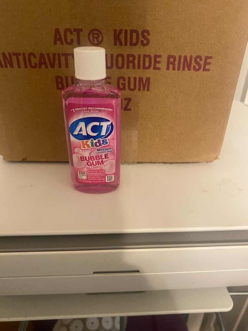 Kids Bubble Gum Anticavity Fluoride Rinse - Pink 3 dozen